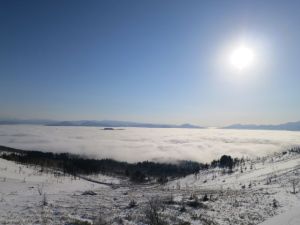 美幌峠から眺める雲海