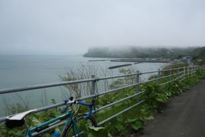 仙鳳止の上は海霧